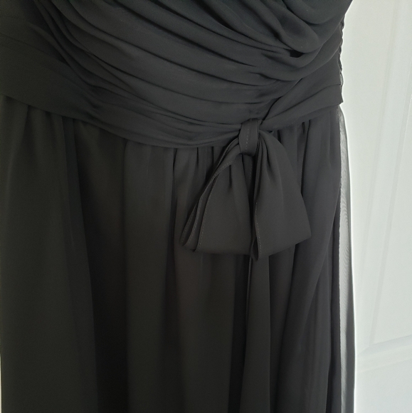 Strapless black prom/bridesmaid dress - Picture 5 of 6